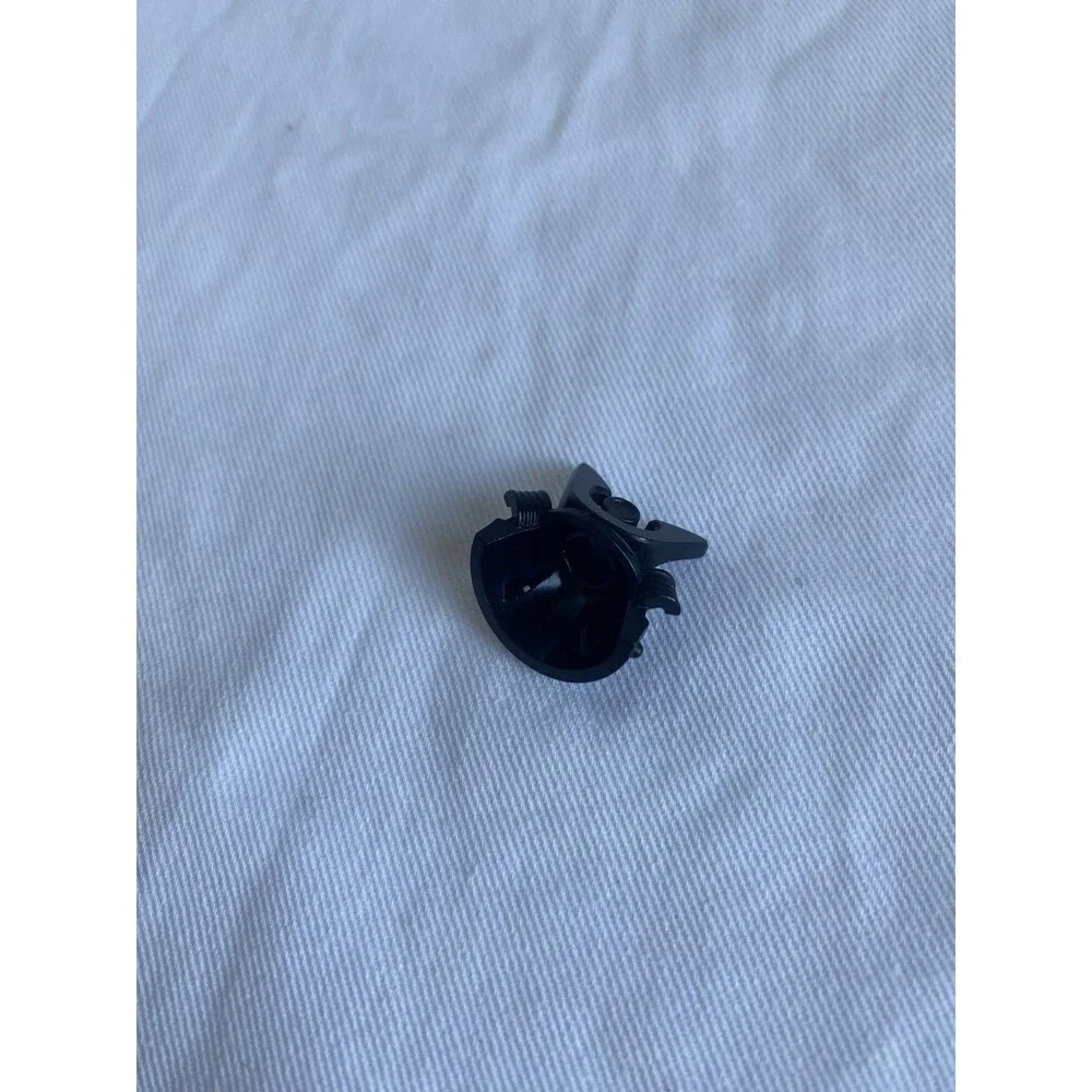 LEGO Minifig Ninja Helmet Samurai Kabuto Black #5